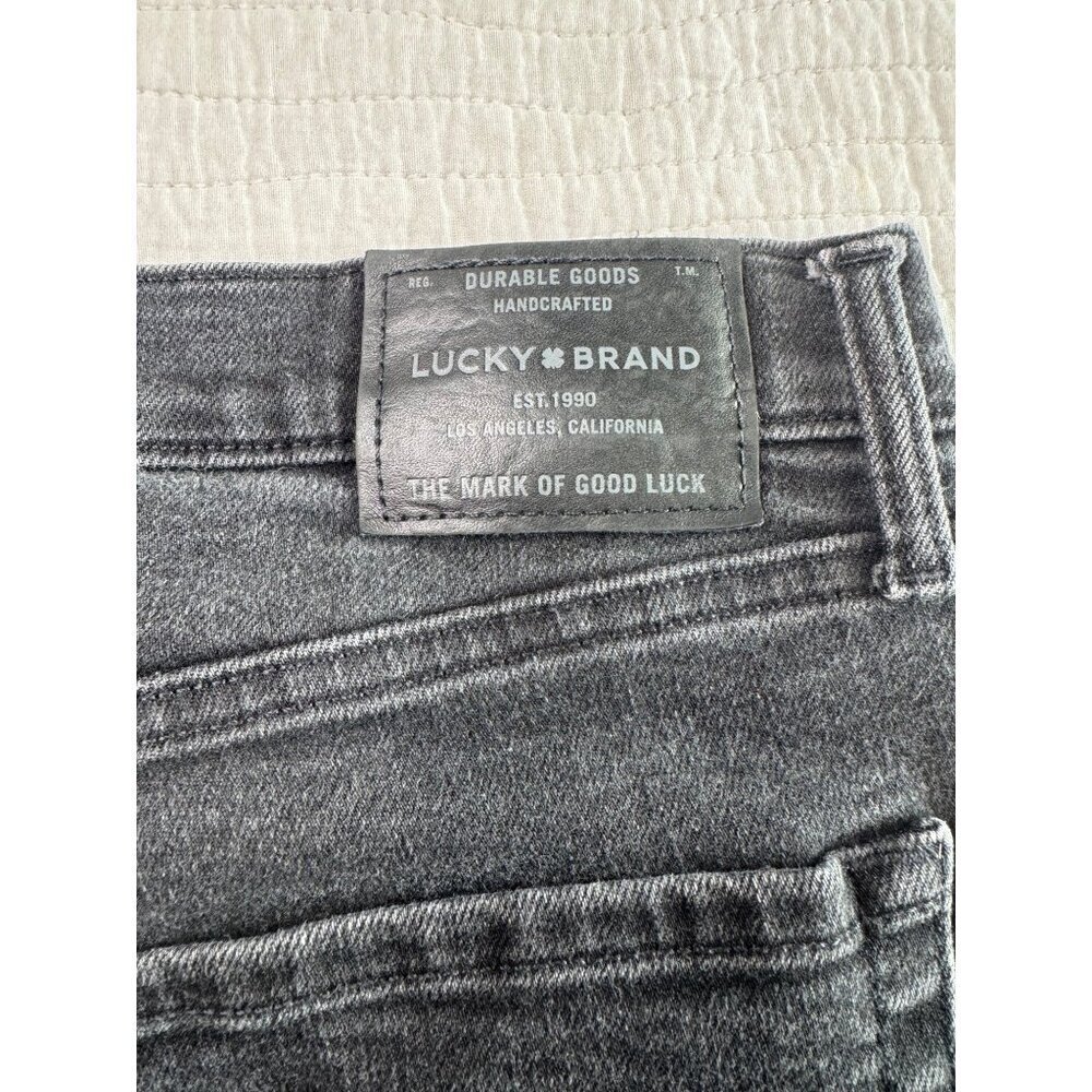 Lucky Brand Mens Black 110 Skinny Denim Casual Jeans 34X30 Everyday - Picture 3 of 9